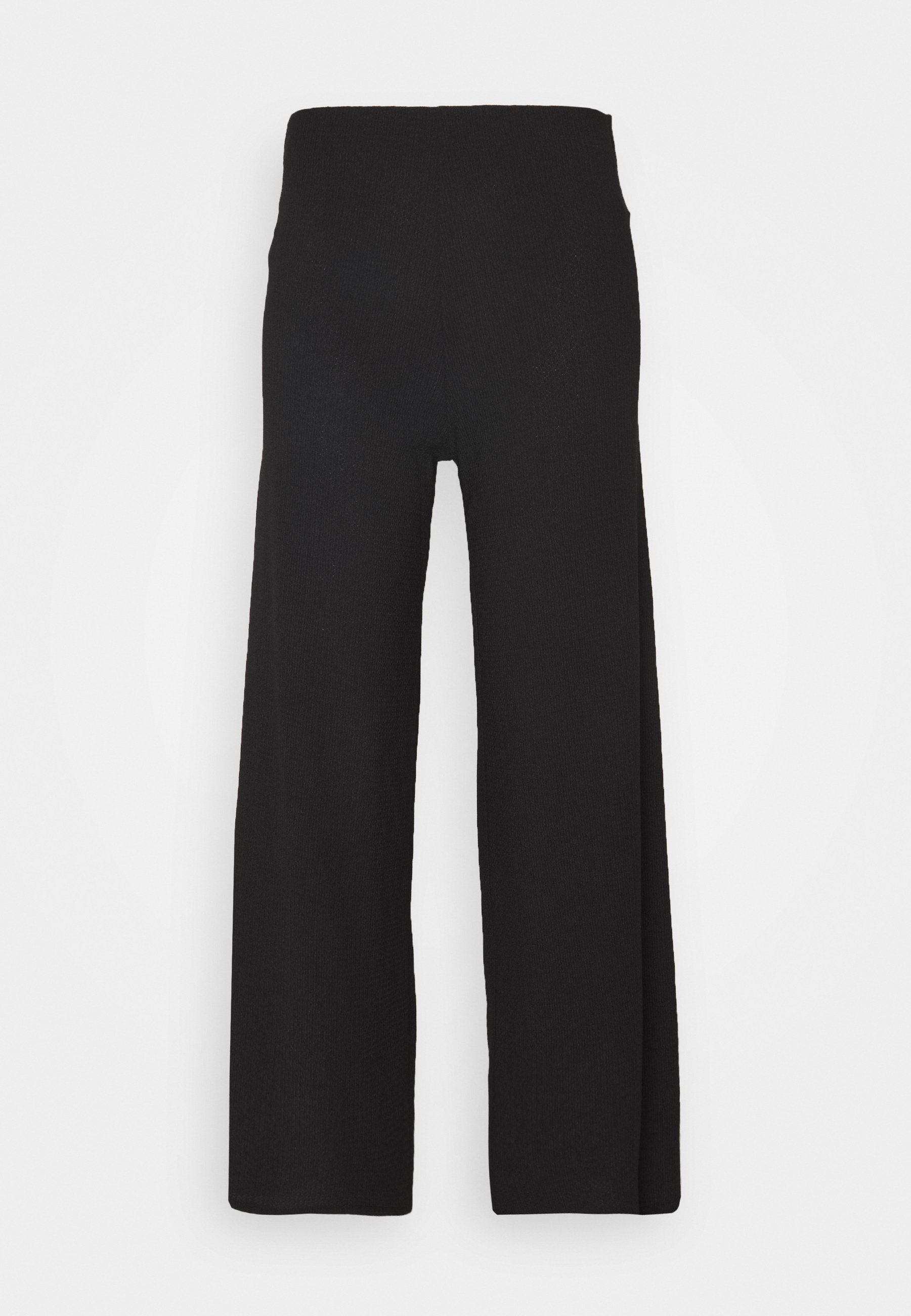 Dorothy Perkins Petite FAUCHETTE TROUSER Bukse black Lost Ink Petite PLEAT DETAIL TROUSER - Bukse - black