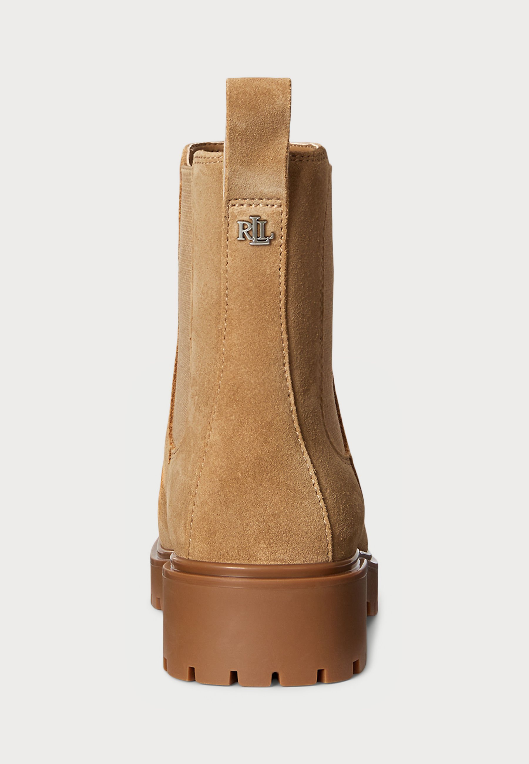 ベージュ ブーツ　ラルフローレンUSA品 Lauren Ralph Lauren ALLYSON SUEDE BOOTIE - Stiefelette - camel