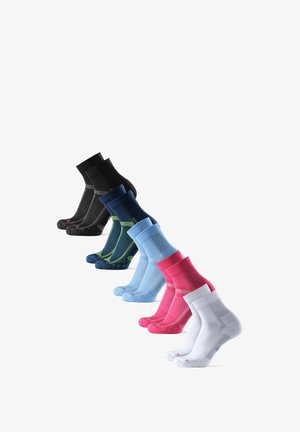 LONG DISTANCE 5 PACK - Calcetines de deporte - mottled light pink