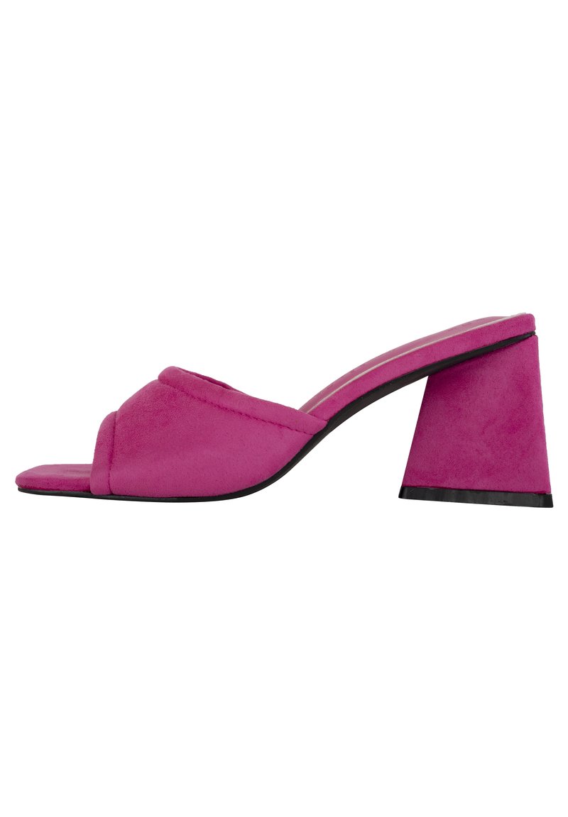 South Beach ANGULAR HEE - Heeled mules - pink