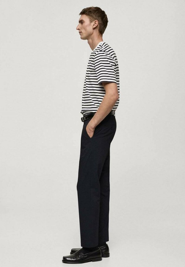 Trousers - bleu marine foncé4