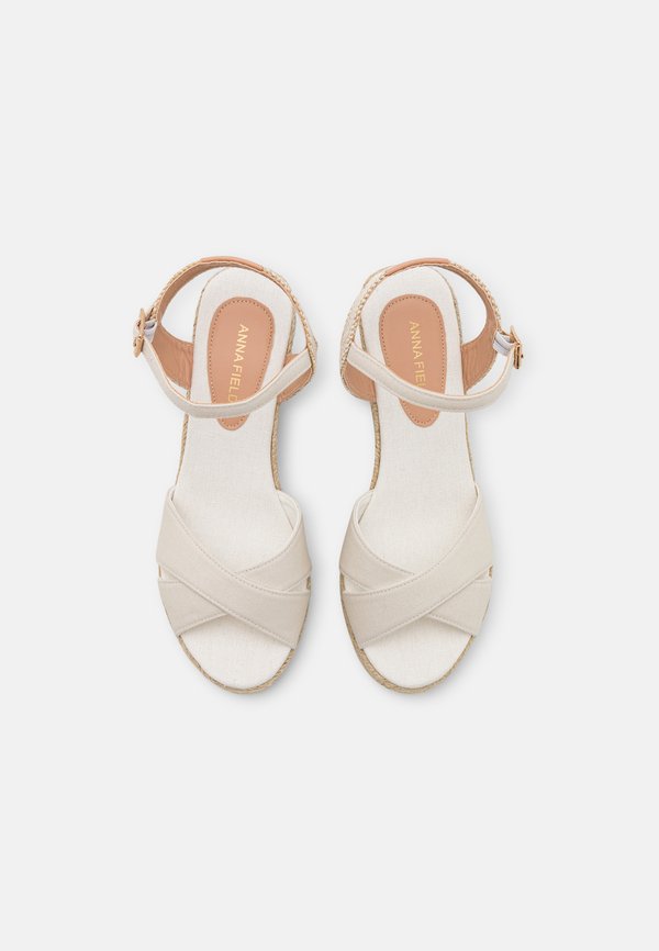 Platform sandals - beige3