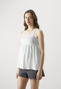 Even&Odd Maternity 2 PACK - Top - dark blue/off white
