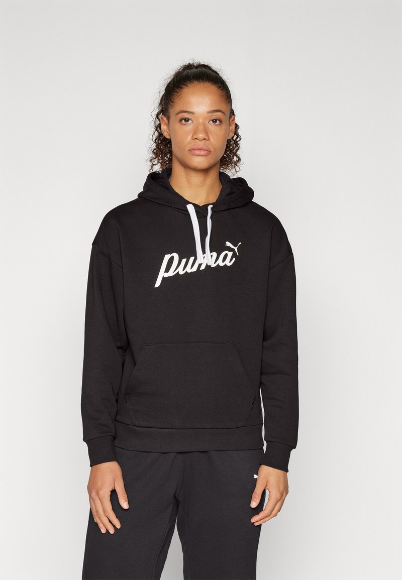 Puma BLOSSOM SCRIPT HOODIE - Felpa - black/nero - Zalando.it
