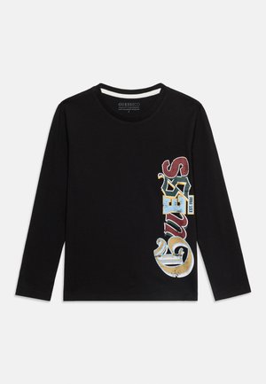 Guess, KIDS TEENS LS T-SHIRT_LOGO - Langarmshirt - jet black