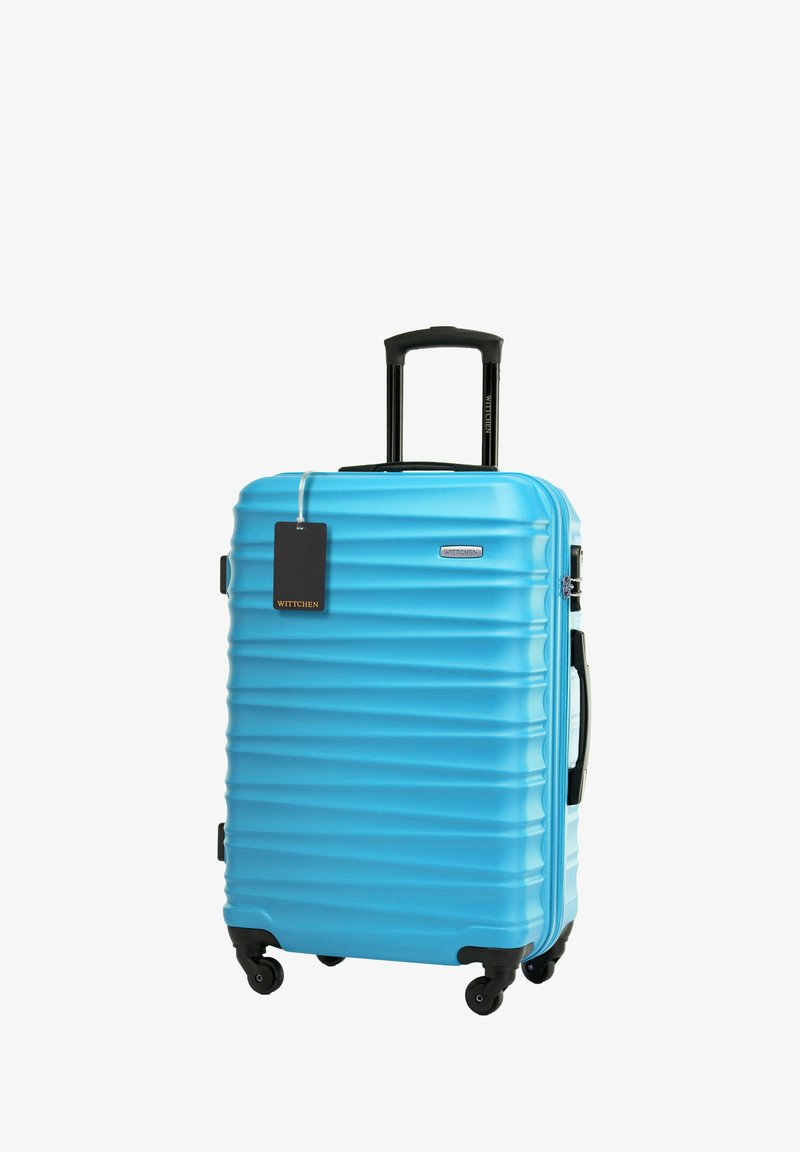 WITTCHEN MEDIUM SUITCASE WITH LUGGAGE TAG - Kufr - blue