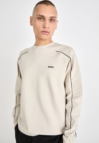 BOSS SALBO - Maglietta a manica lunga - light beige
