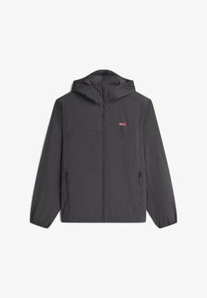 Tommy Jeans, CHICAGO PACKABLE JACKET - Καλοκαιρινό μπουφάν - washed black