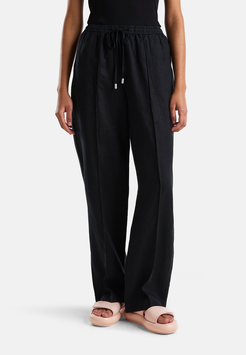 Pantalon De Pyjama Femme United Colors Of Benetton – Modal Doux, élastique à La Taille, Bracelets De Cheville