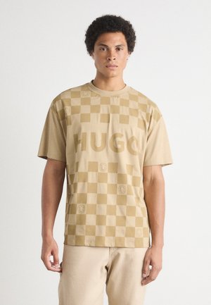 NARLIPARO - T-shirt con stampa - medium beige
