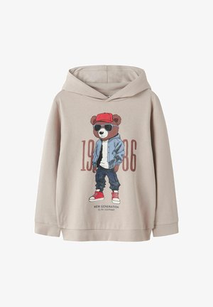 REGULAR FIT - Pulover s kapuco - chateau gray