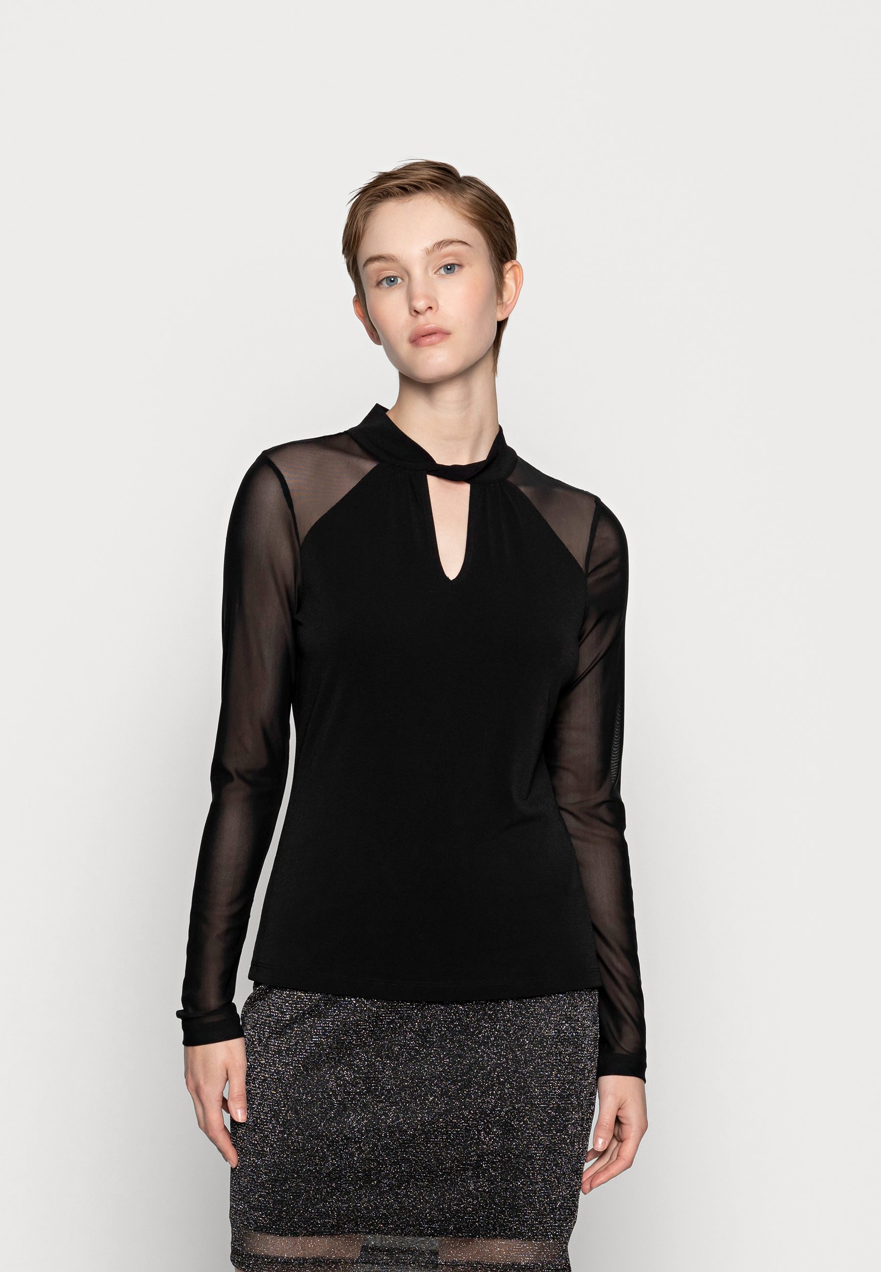 Women RUBY TWIST NECK KEY HOLE - Long sleeved top Women RUBY TWIST NECK KEY HOLE - Long sleeved top