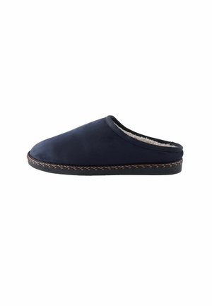 Next, TAPE MULE SLIPPERS - Hausschuh - navy