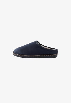 Next, TAPE MULE SLIPPERS - Slippers - navy