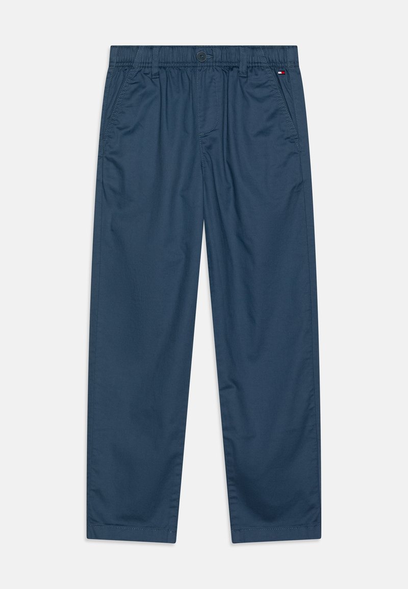 Tommy Hilfiger MONOTYPE SKATER PANT - Hlače - aegean sea