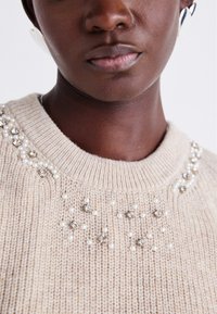 ONLY ONLMADRID LIFE BLING  - Pullover - pumice stone