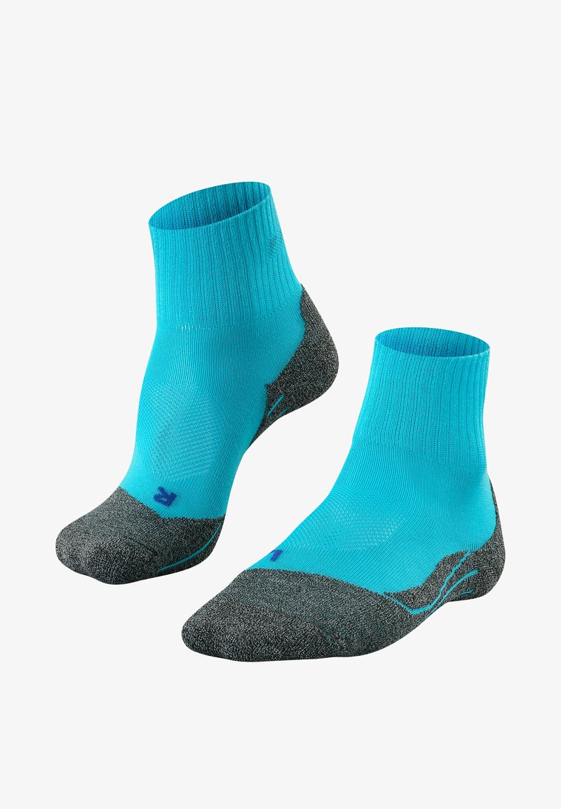 FALKE TK2 COOL W - Calcetines de deporte - peacock blue (6536)