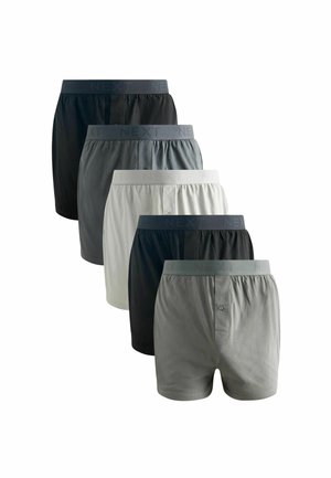 REGULAR FIT- 5 PACK - Široké boxerky - grey