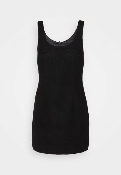 DESIGNERS REMIX ALASKA SHORT DRESS - Φόρεμα σε ίσια γραμμή - black