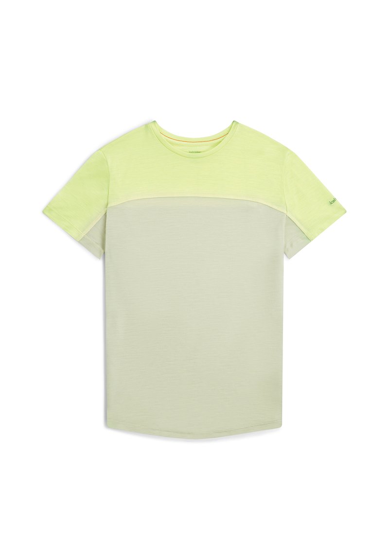 Icebreaker T-shirt print lichtgroen Icebreaker T-shirt print lichtgroen