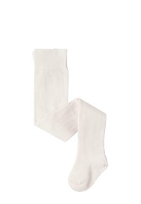 Ljusrosa stickade strumpbyxor med en slät textur, med en vikbar midja och sömlös tådesign. Lämpliga för olika tillfällen.
