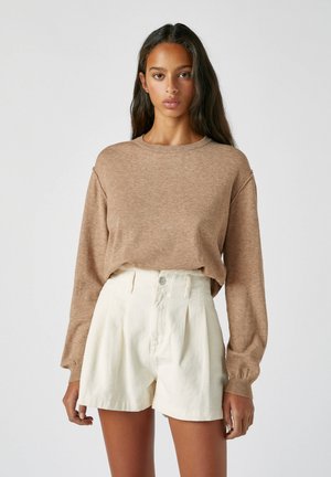 Maglione - mottled brown
