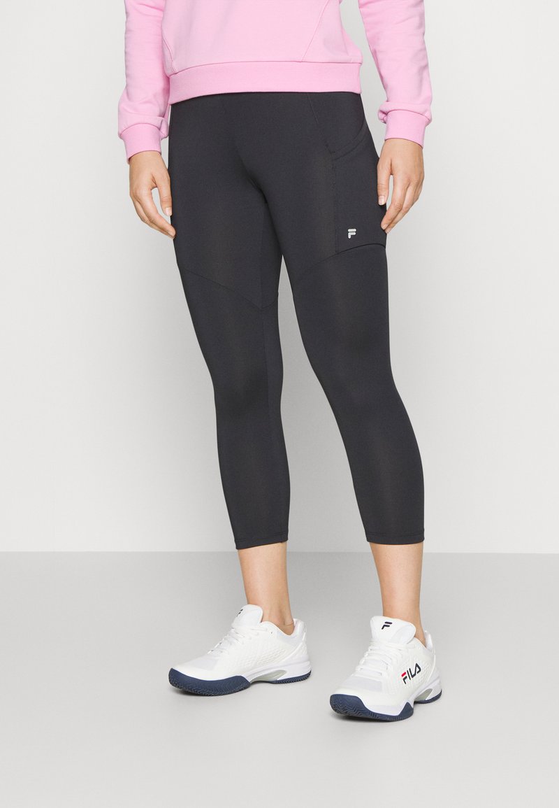 Leggings Capri In Jersey Di Cotone Stretch Donna - Foto 2