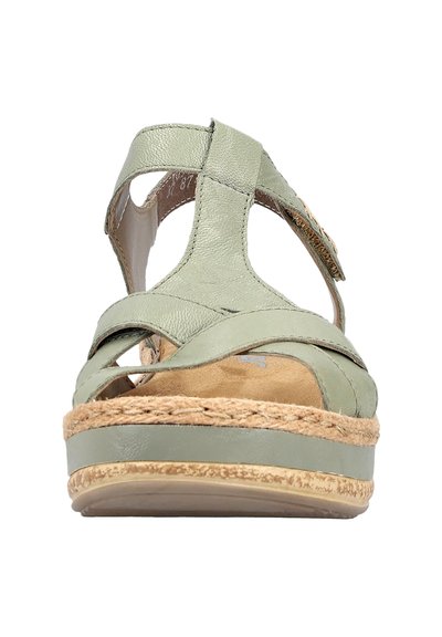 Rieker dames 62971Sandalen met sleehak
