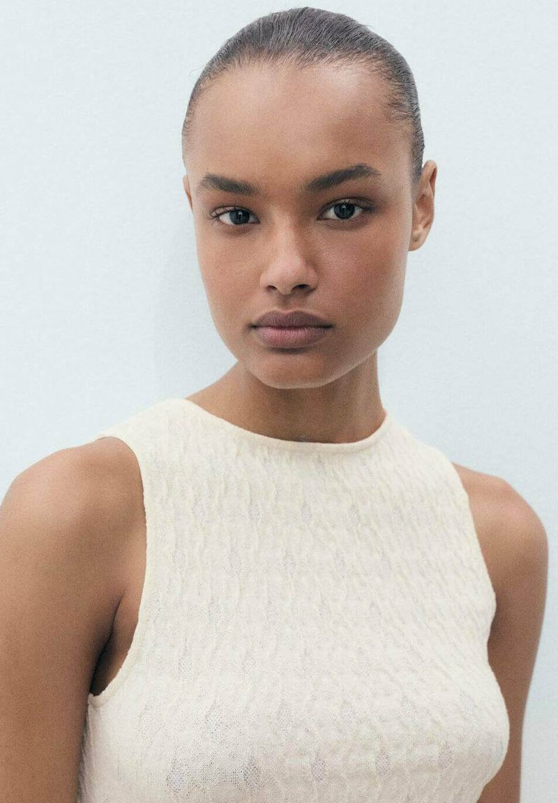 white bubble mini dress Arlo Ramie Bubble Mini Dress in White By DISSH