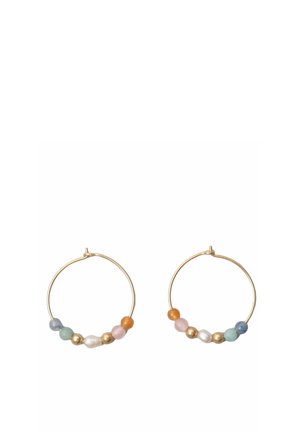 Fejn, SUMMER PEARL CREOLEN - Ohrringe - gold-coloured