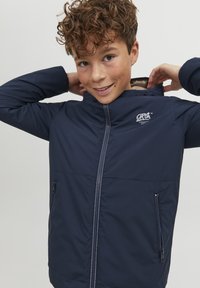 Jack & Jones Junior Allvädersjacka - total eclipse