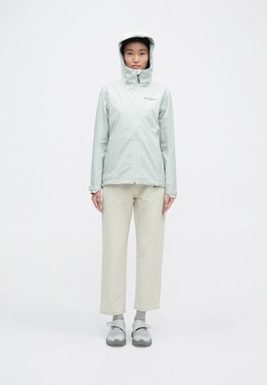 Adidas Terrex Regenjacke / wasserabweisende Jacke - silver-coloured