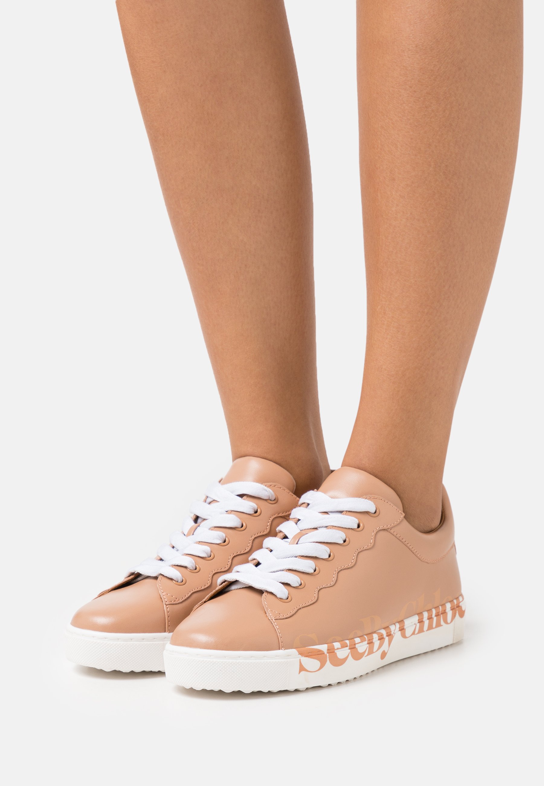 See by Chloé ESSIE - Sneakers laag - open pink/Beige - Zalando.nl