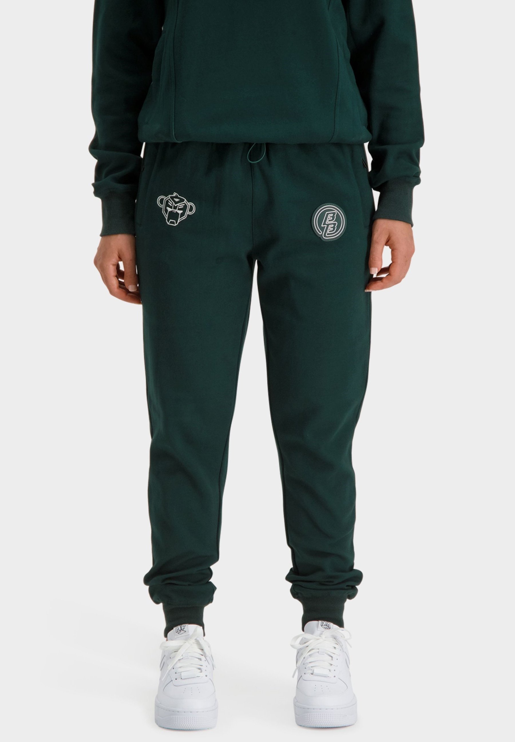 Sd2ZH Pantaloni Black Bananas ARCADE - Pantaloni sportivi - dark green/verde scuro Sd2ZH Pantaloni Black Bananas ARCADE - Pantaloni sportivi - dark green/verde scuro