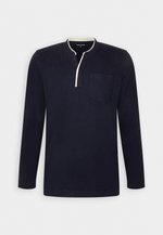 TOM TAILOR MIT STREIFENMUSTER - Camiseta De Manga Larga - Navy Melange
