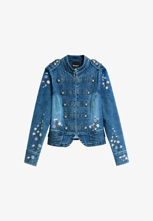 Desigual, LACROIX - EMBROIDERED JACKET M C LACROIX . - Spijkerjas - blue