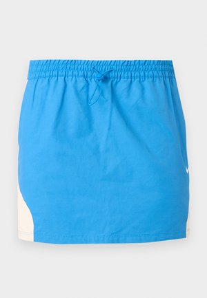 Nike Sportswear, STREET MINI SKIRT - Μίνι φούστα - photo blue/chalk