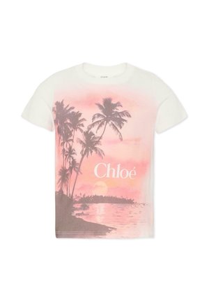 A MANICA CORTA - T-shirt con stampa - ivory