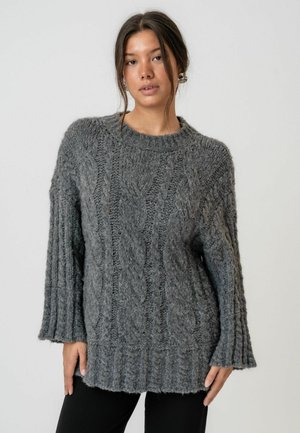 Strickpullover - grey