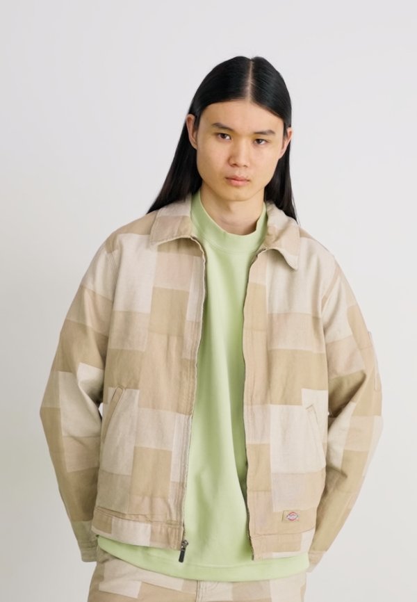 JACQUARD EISENHOWER - Summer jacket - desert sand3