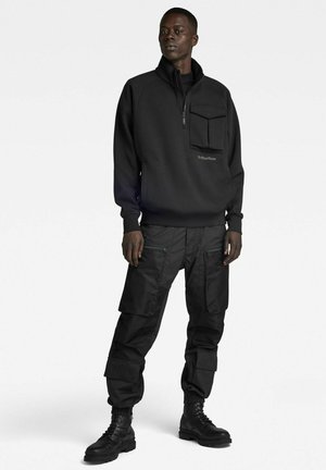 ANORAK LOOSE  - Sweatshirt - dk black