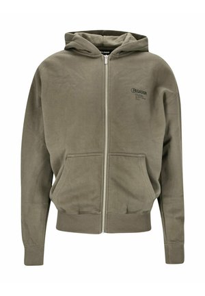 Pegador, Sweatjakke - washed faded olive grün oliv