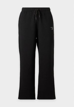 Abercrombie & Fitch, TREND LOGO OPEN HEM - Pantalon de survêtement - black