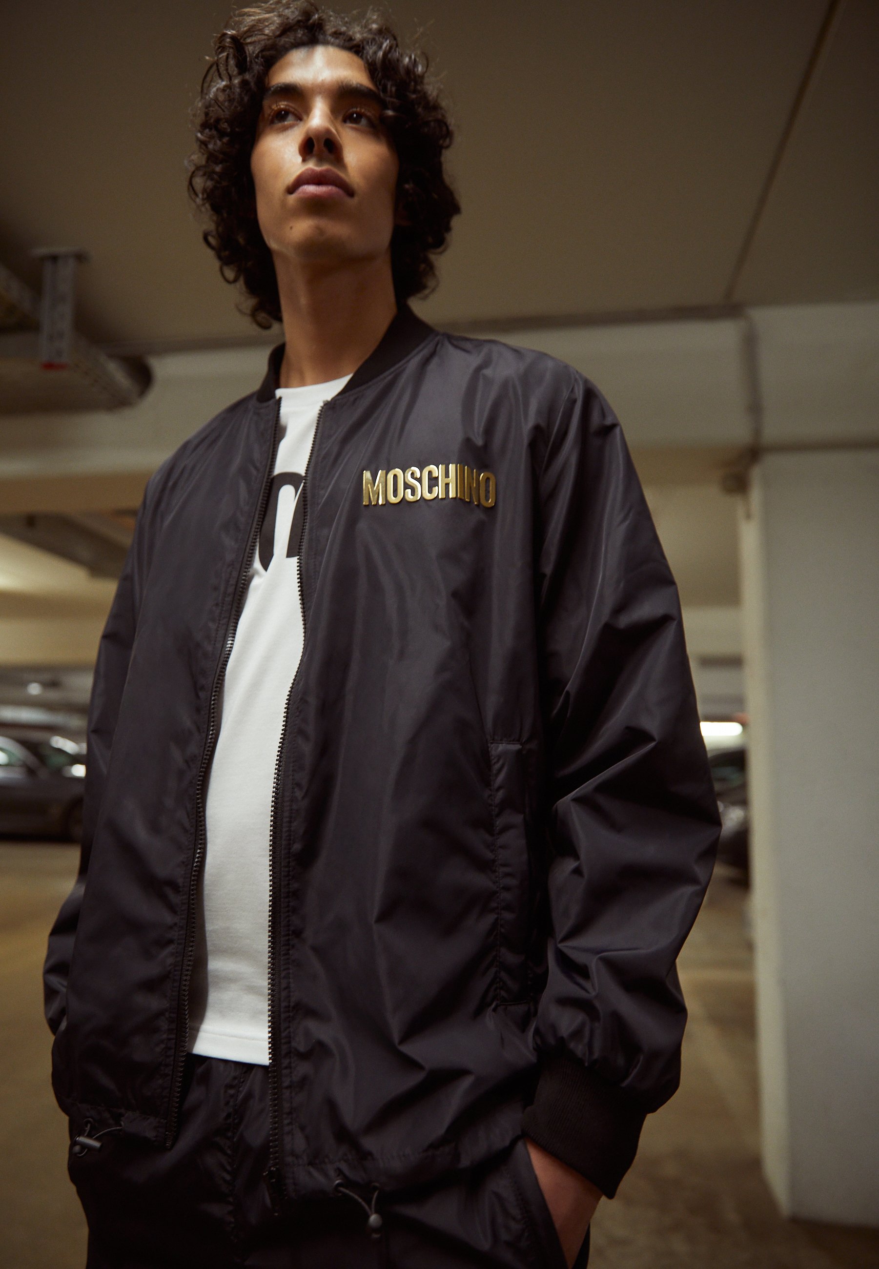 moschino jacket black