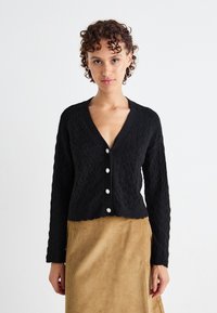 ONLY ONLLIANA LIFE V NECK CARDIGAN  - Cardigan - black