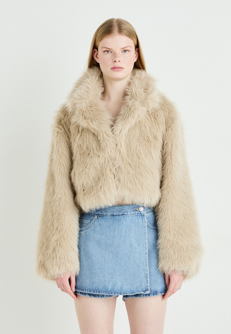 Free People PARIS CROPPED - Casaco de inverno - sand