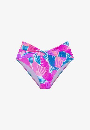 Sunseeker, SUNSEEKER BIKINI-HOSE - Bikini bottoms - pink-blau