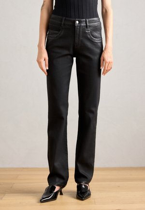NAOMI COATED - Broek - black