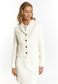 faina BOUCLÉ  KOOSH - Cardigan - wollweiss