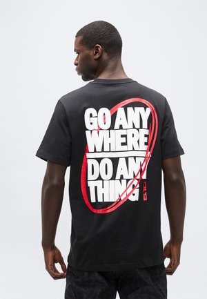 T-shirt imprimé - black